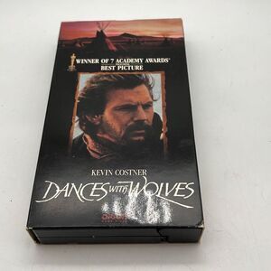 Dances With Wolves  (1990 Vhs) Classic Movies Award winning. Kevin Costner.